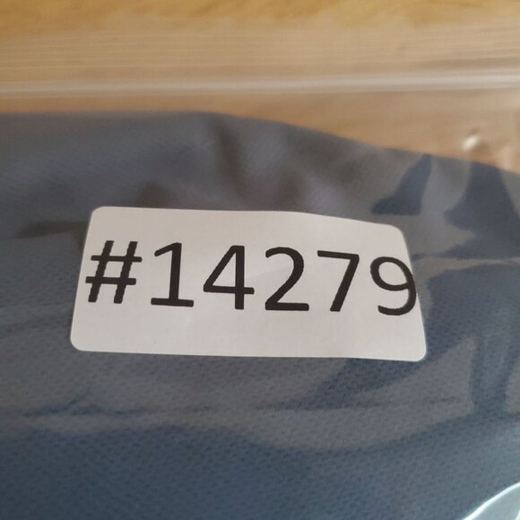 Banana Republic Pants Mens 36x30 Light Blue Polyester Flat Front *Read* - Picture 10 of 10